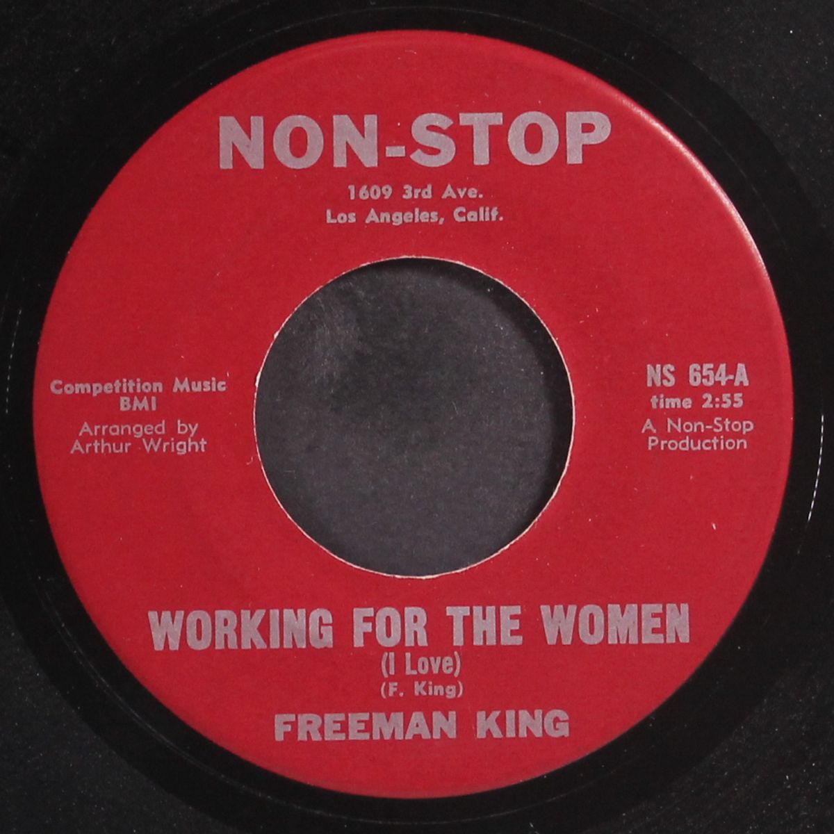 the poor man live's longer / working for the women by FREEMAN KING