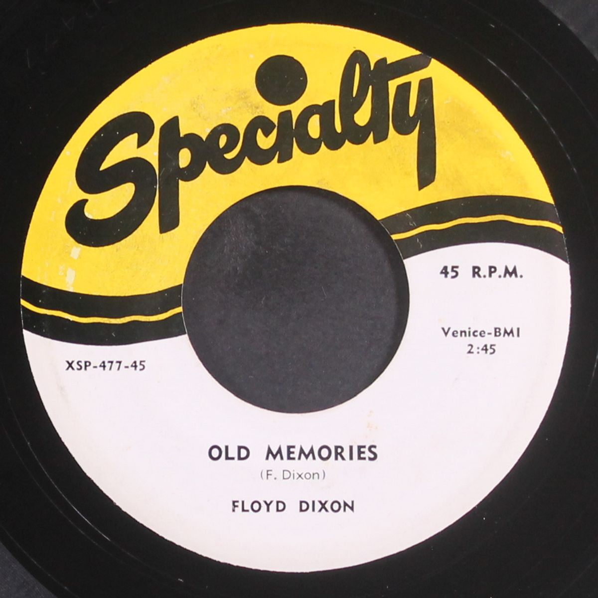 hole in the wall / old memories by FLOYD DIXON