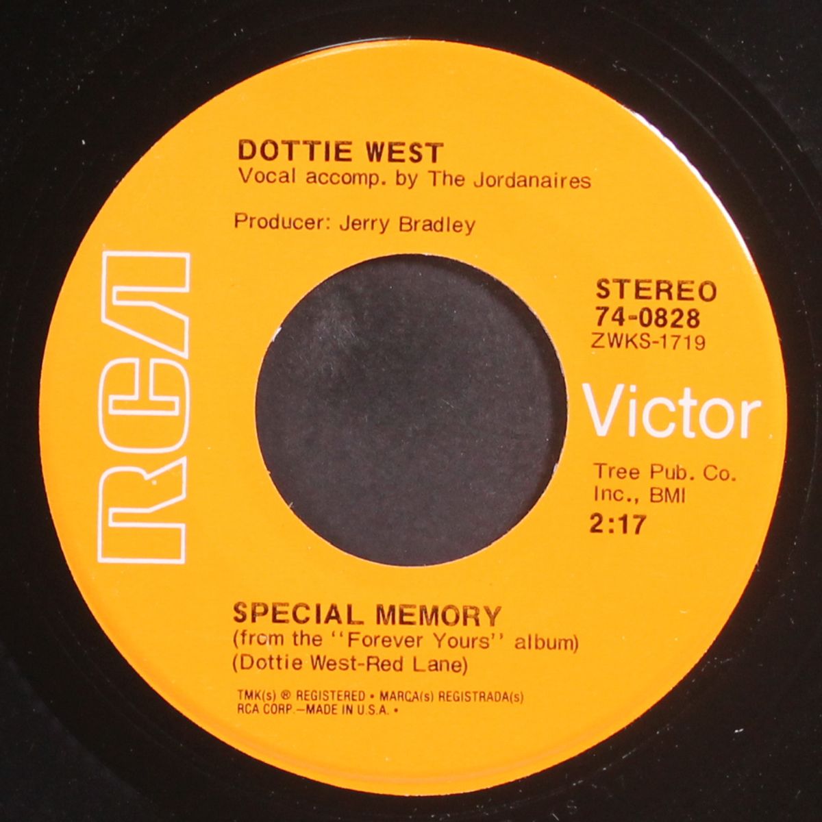 special memory by DOTTIE WEST