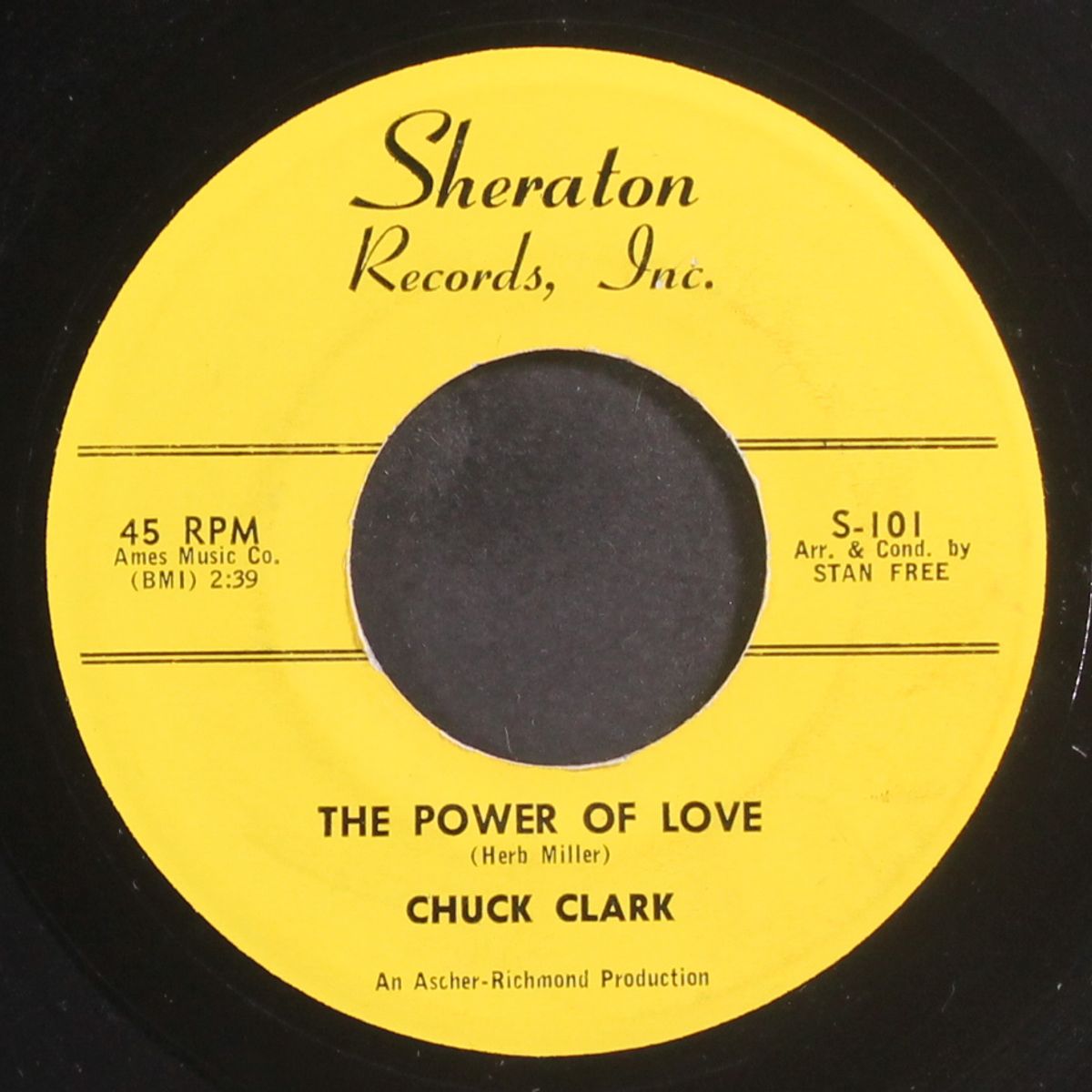 the power of love / bring back your love by CHUCK CLARK