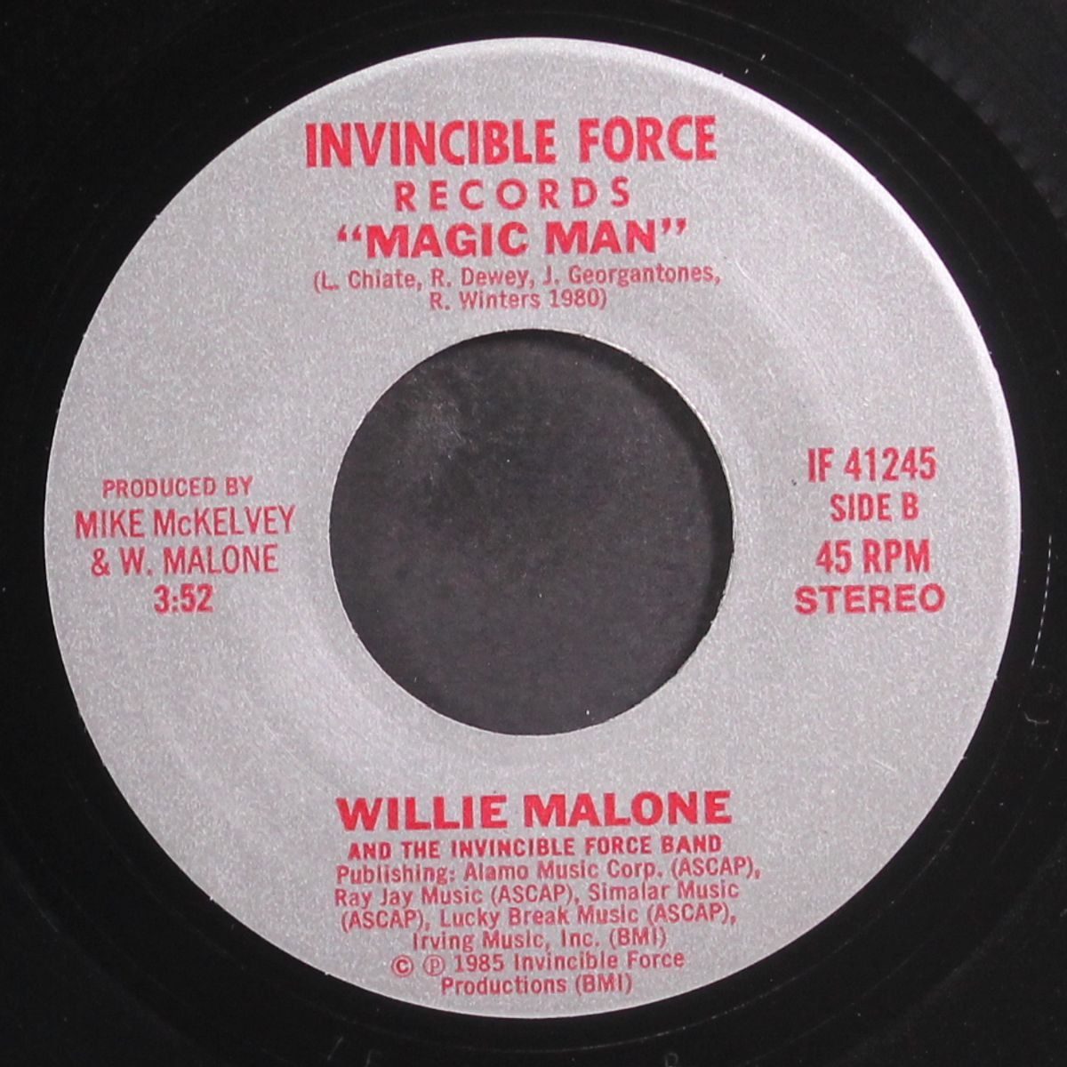 bag lady / magic man by WILLIE MALONE