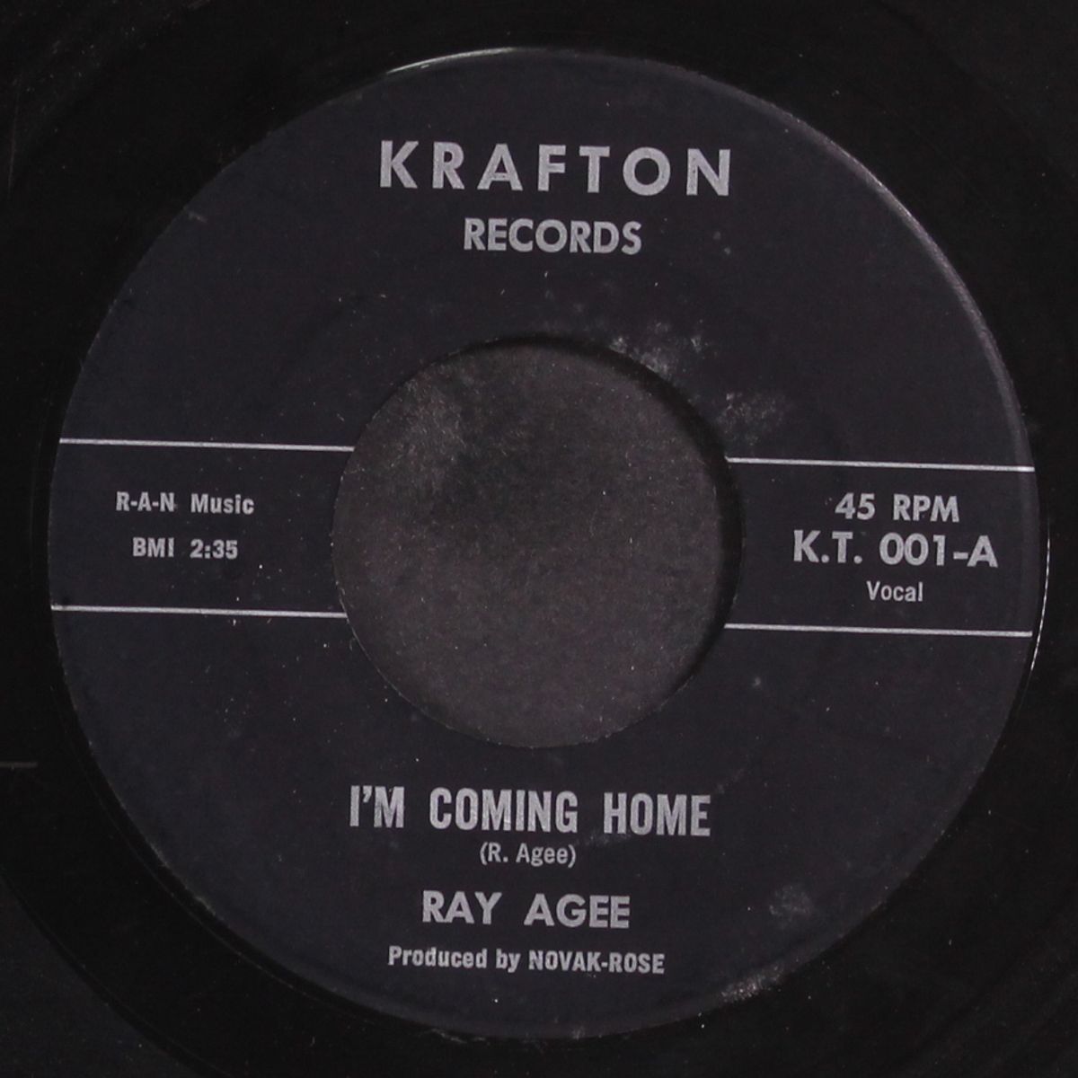 i'm coming home / don't stop on my broken heart by RAY AGEE