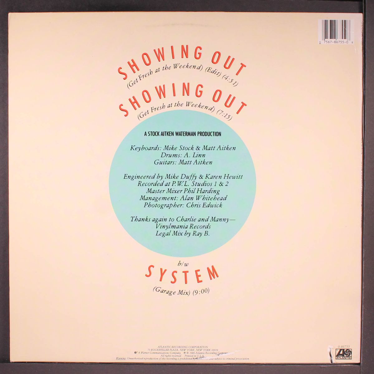 showing out by MEL & KIM