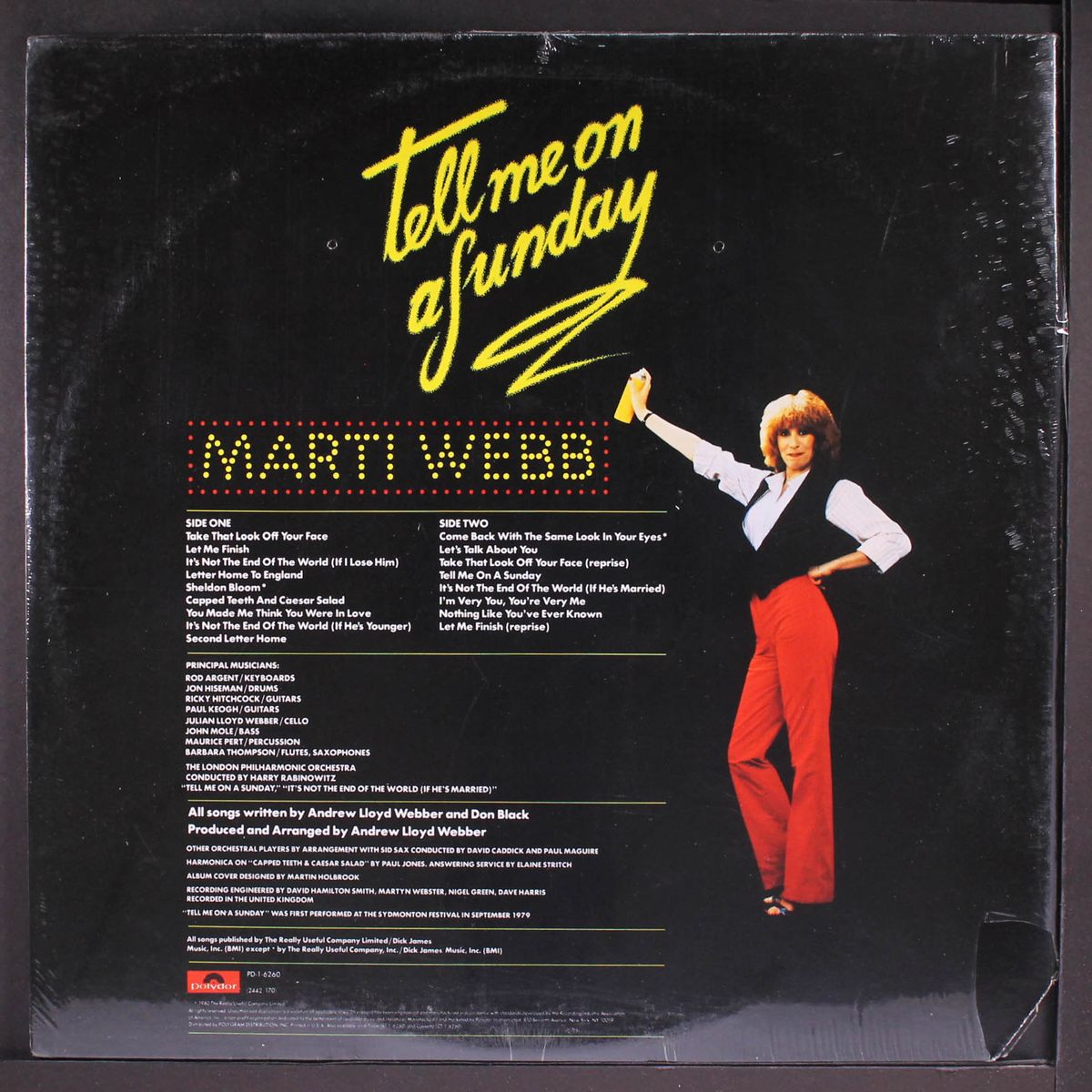tell me on a sunday by MARTI WEBB