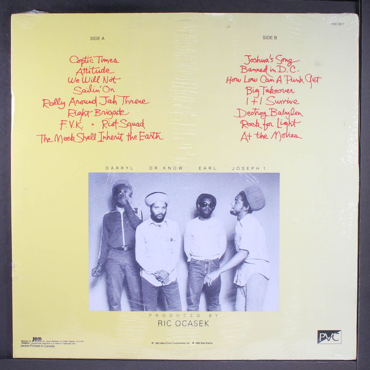 rock for light by BAD BRAINS