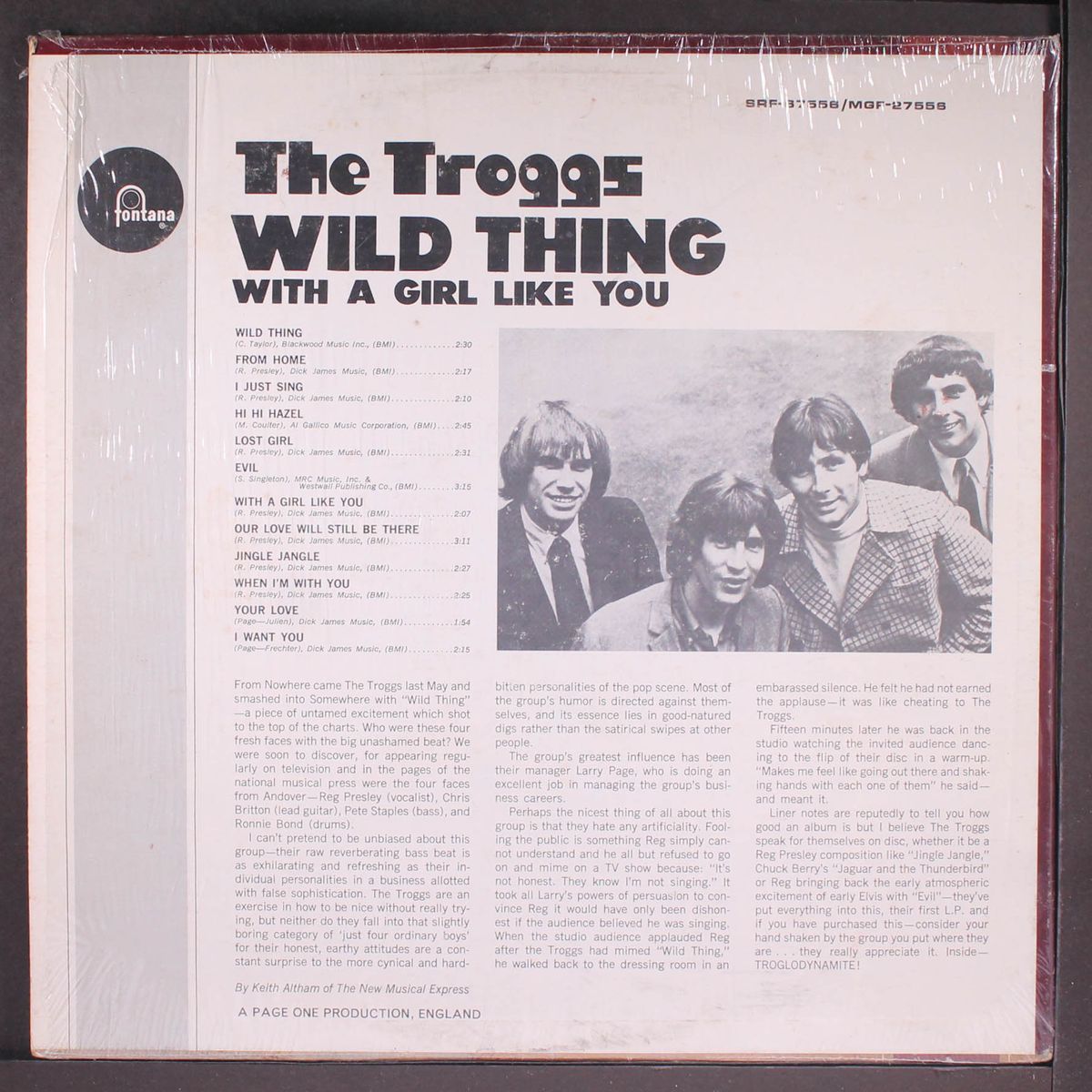 wild thing by TROGGS