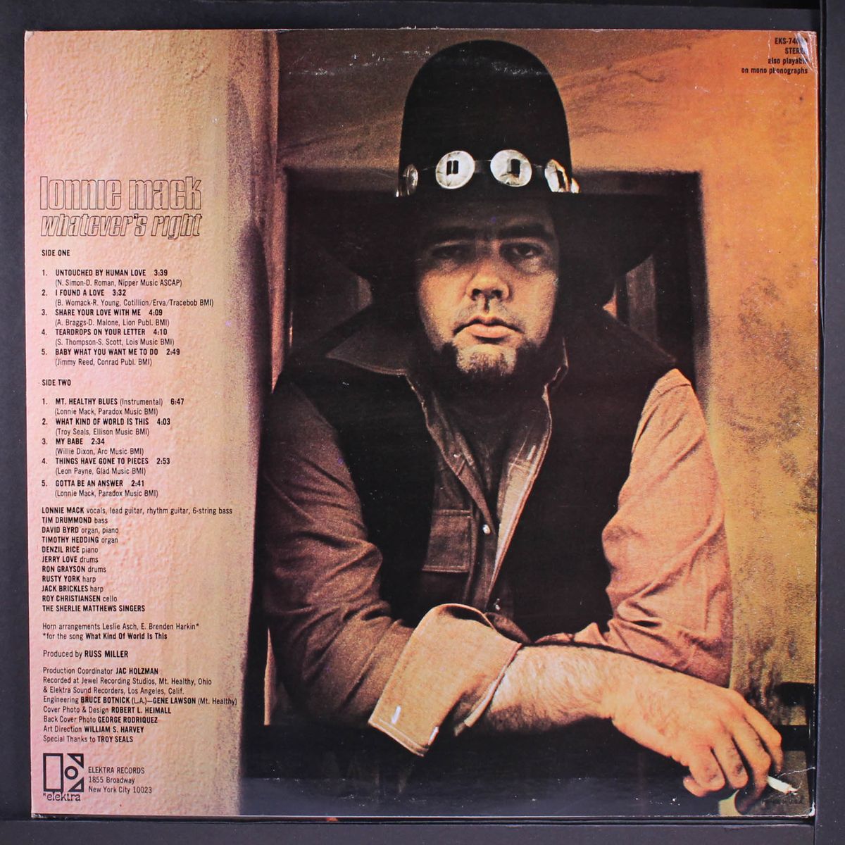 whatever's right by LONNIE MACK