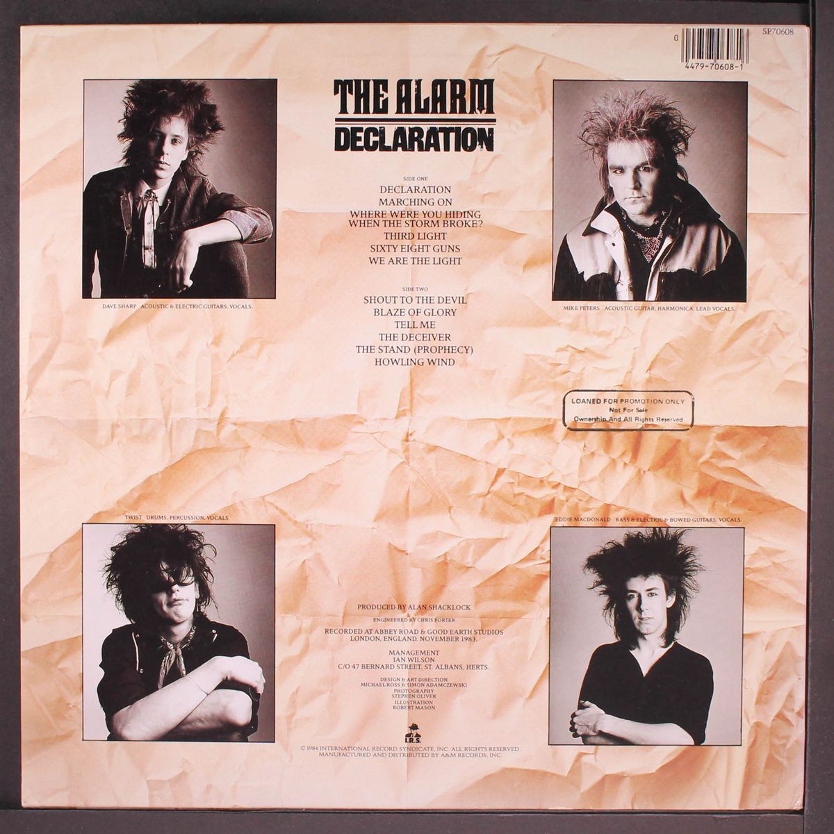 declaration by ALARM