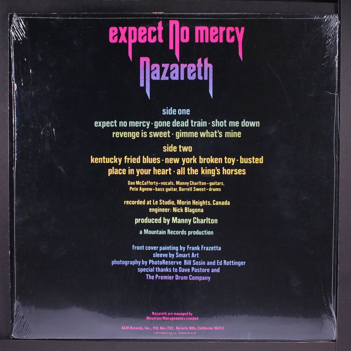 expect no mercy by NAZARETH