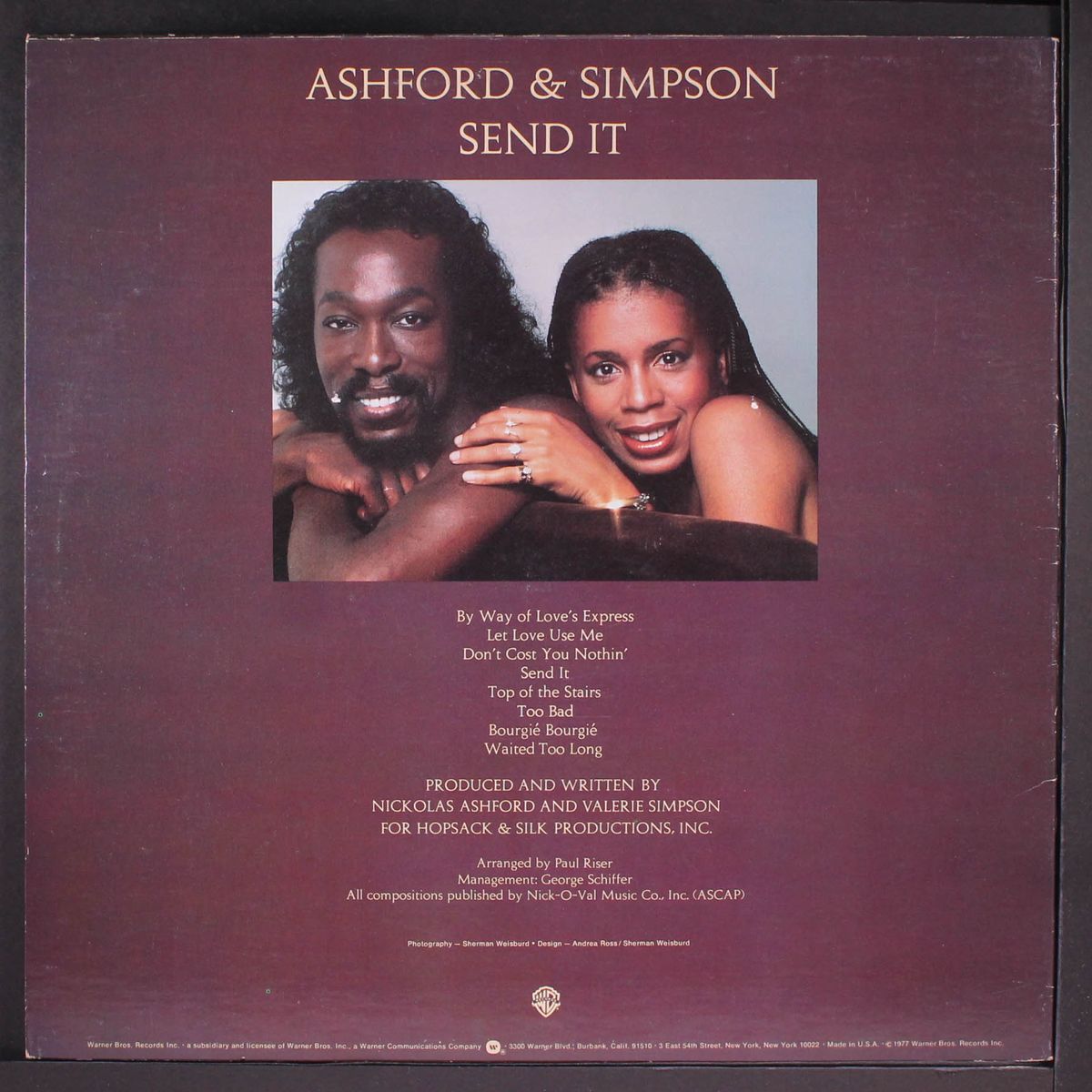 send it by ASHFORD & SIMPSON