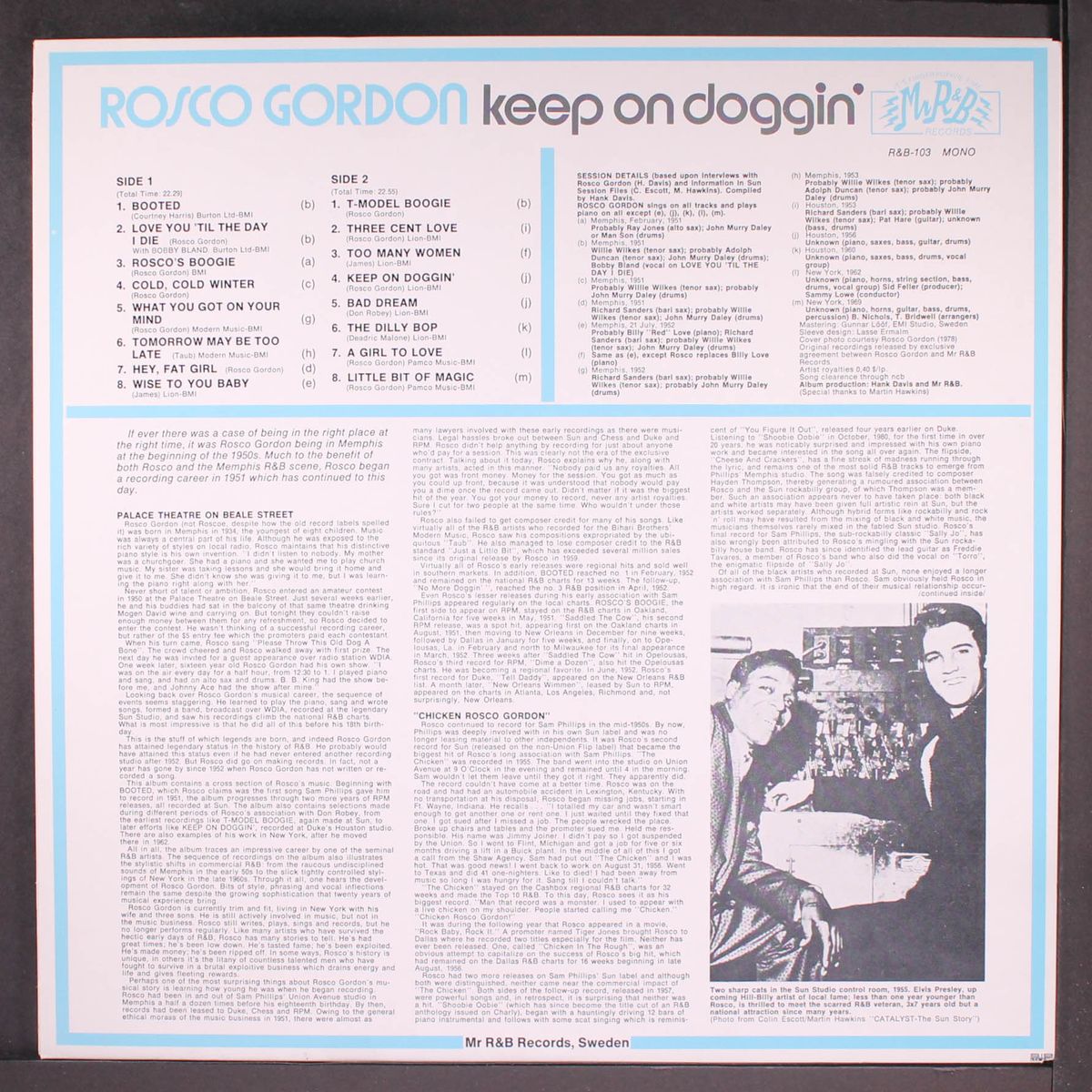 keep on doggin' by ROSCO GORDON