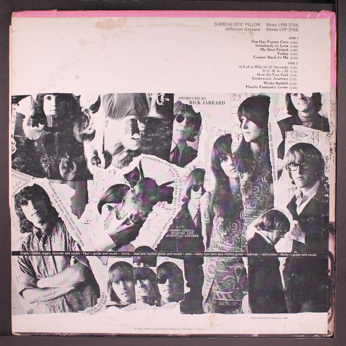 surrealistic pillow by JEFFERSON AIRPLANE
