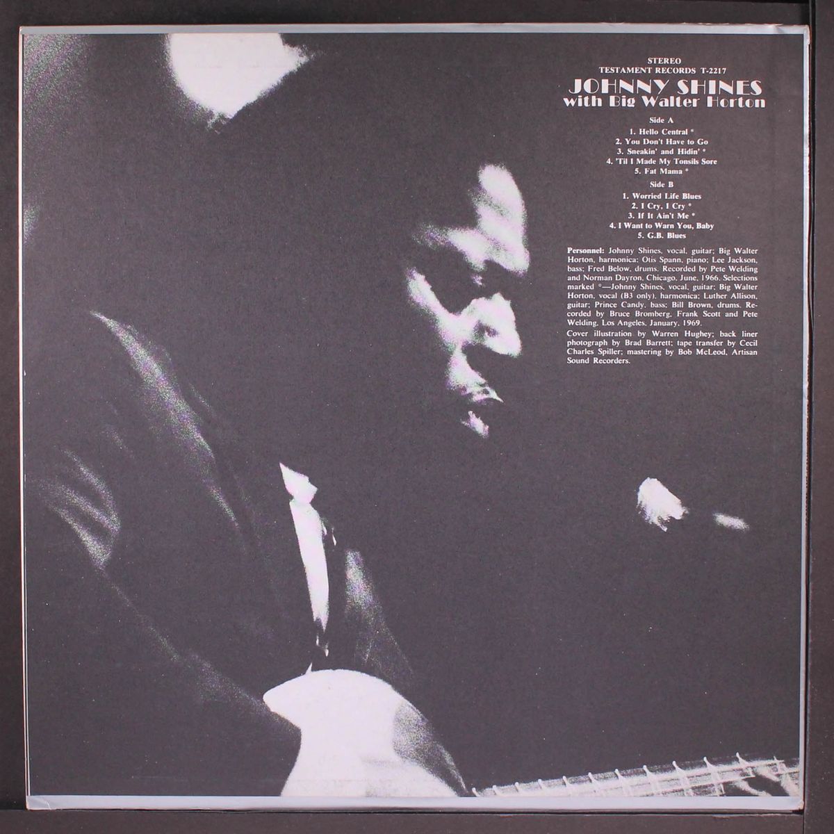 with big walter horton by JOHNNY SHINES