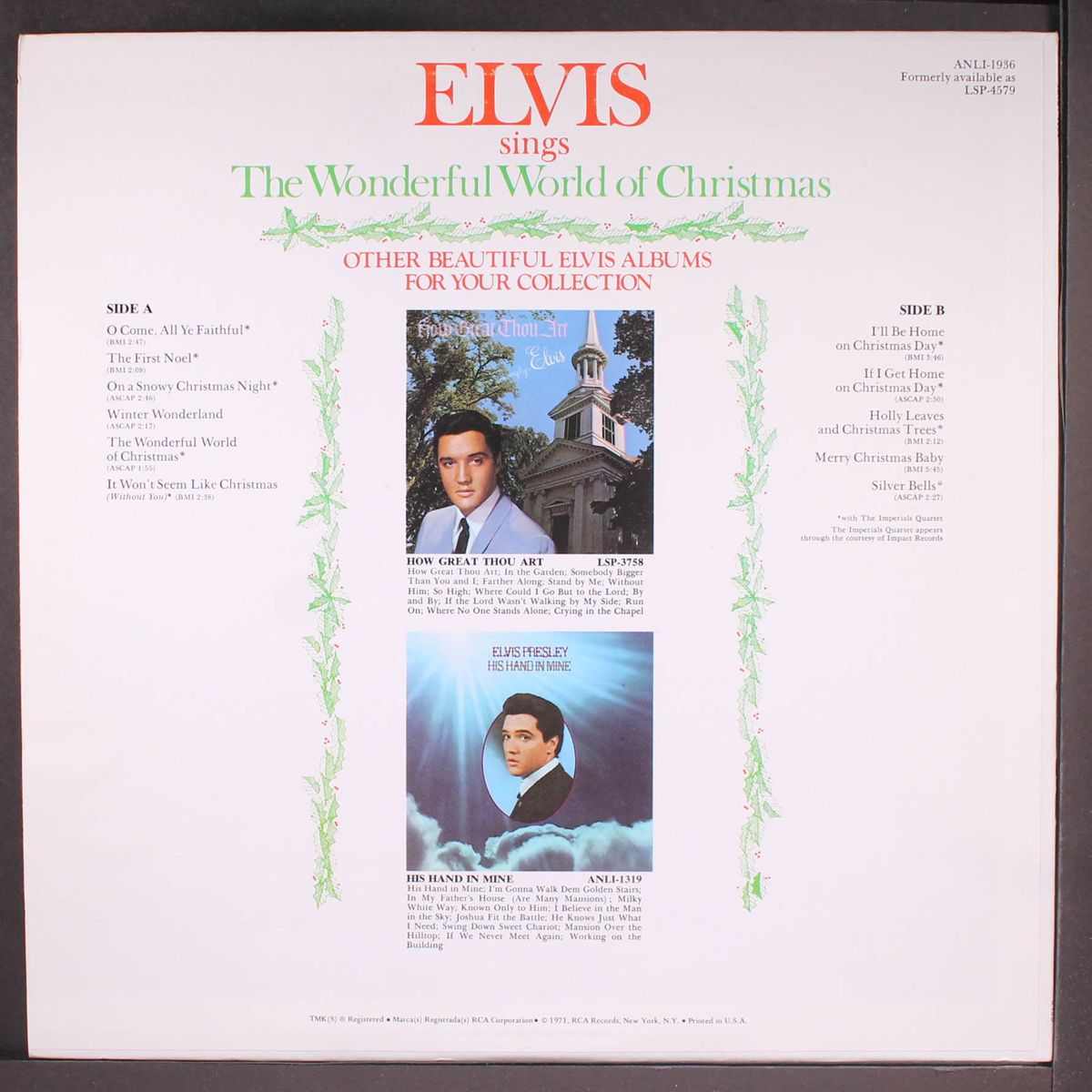 the wonderful world of christmas by ELVIS PRESLEY