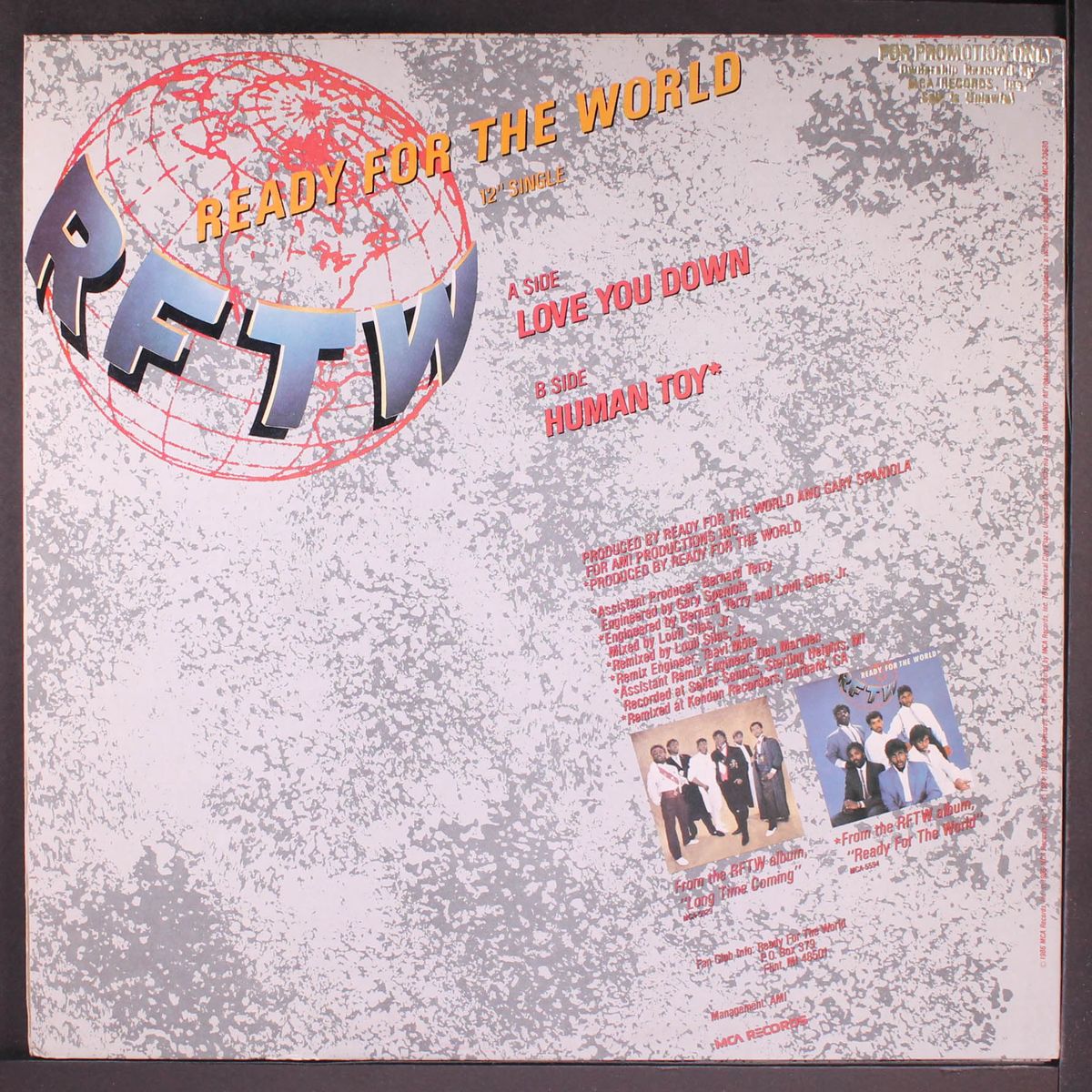 love you down / human toy by READY FOR THE WORLD