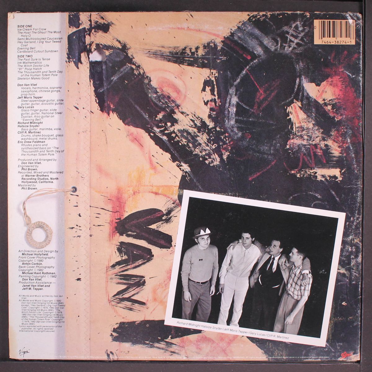 ice cream for crow by CAPTAIN BEEFHEART & HIS MAGIC BAND