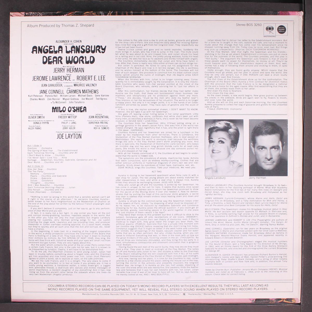 dear world by ORIGINAL CAST