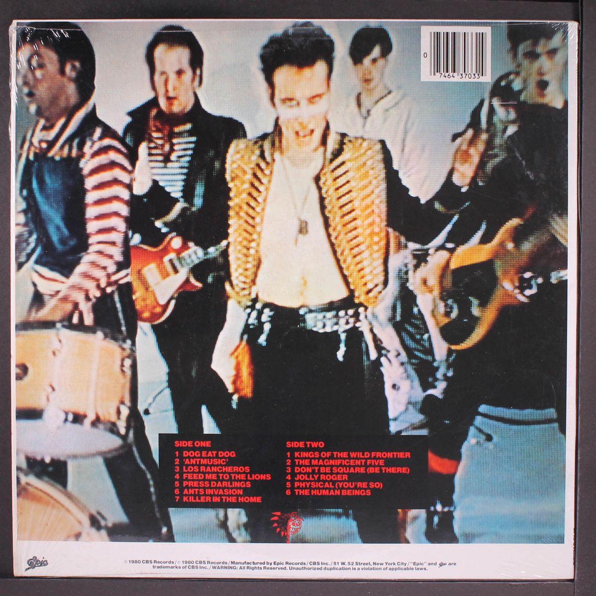 kings of the wild frontier by ADAM & ANTS