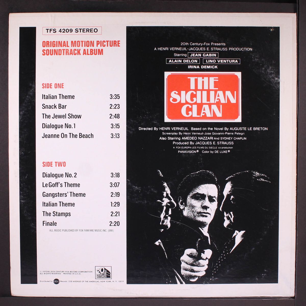 the sicilian clan by SOUNDTRACK