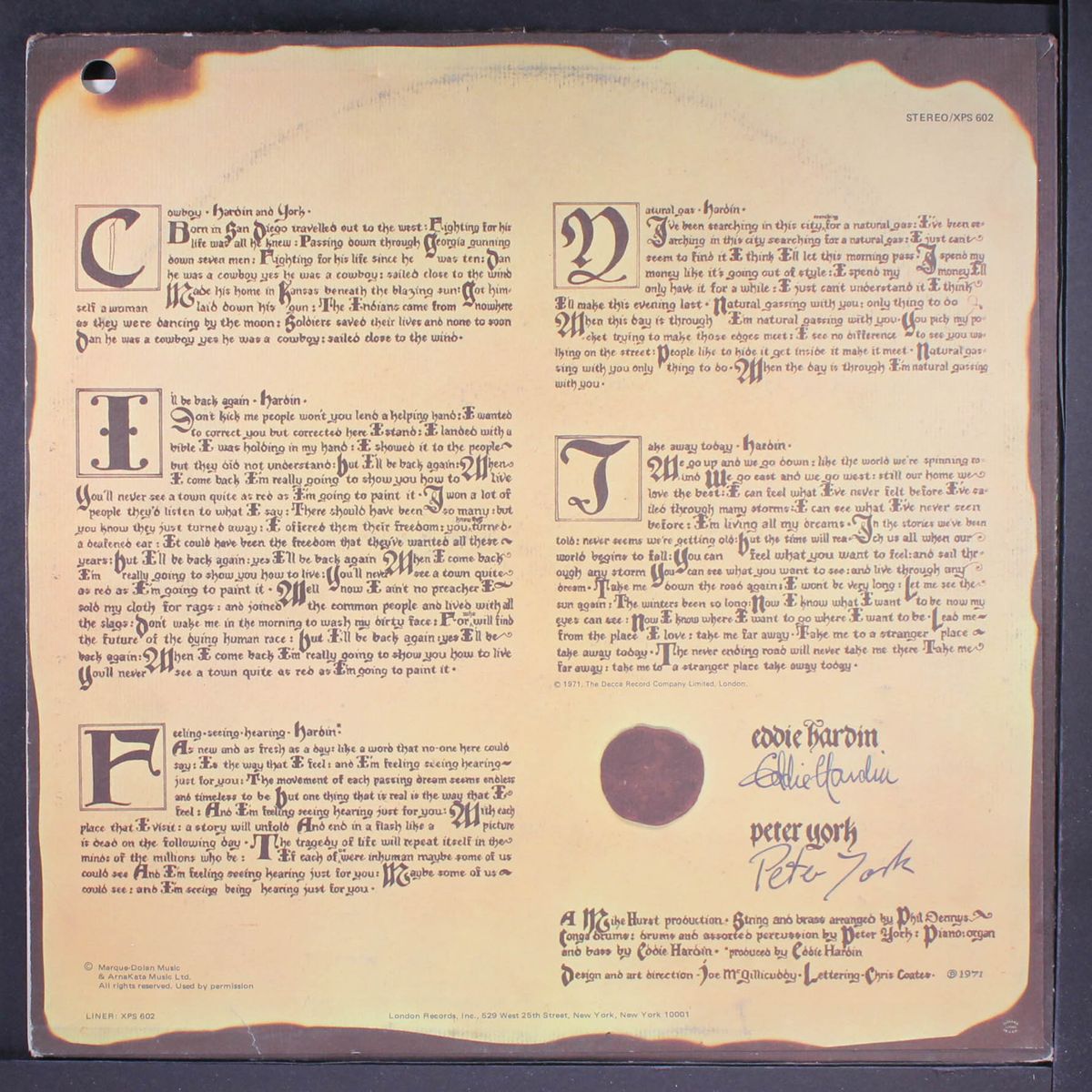for the world by HARDIN & YORK