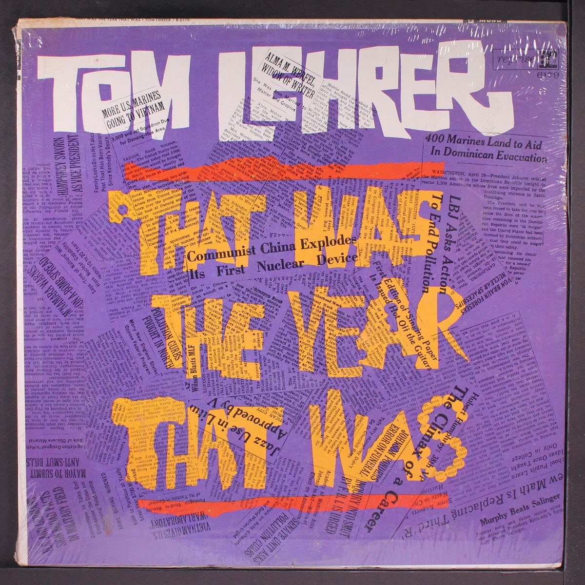 that was the year that was by TOM LEHRER