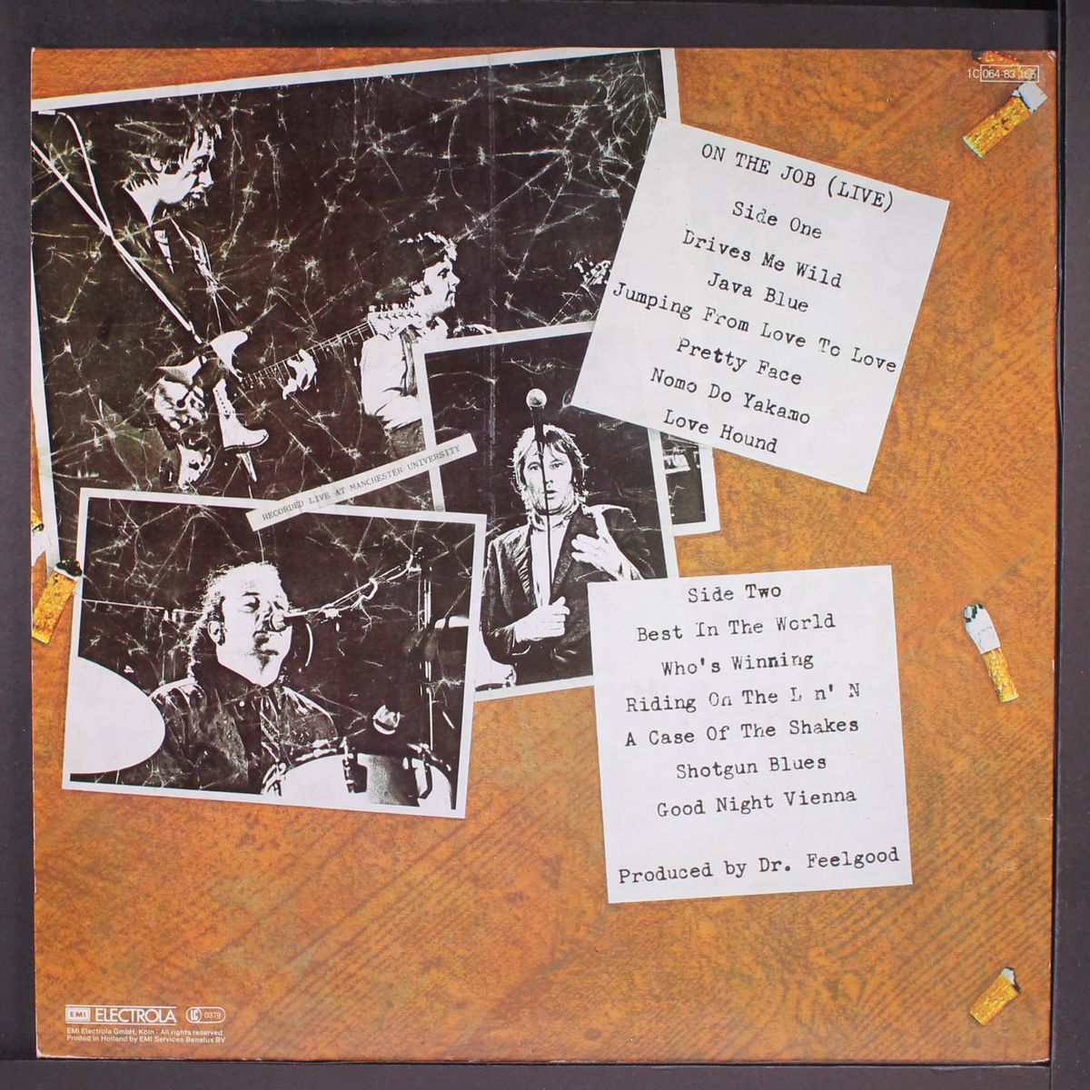 on the job by DR. FEELGOOD