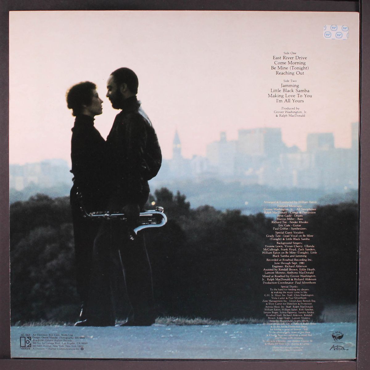 come morning by GROVER WASHINGTON, JR.