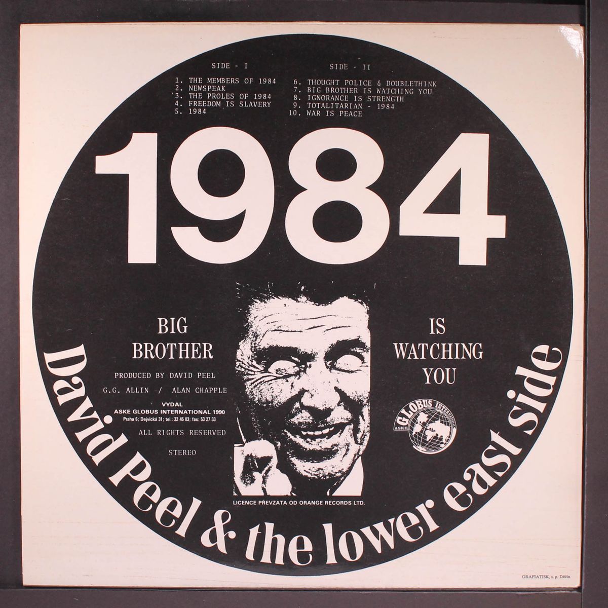 1984 by DAVID PEEL & LOWER EAST SIDE
