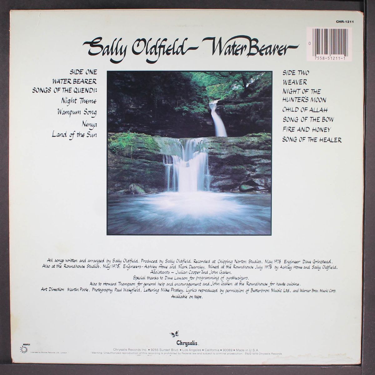 water bearer by SALLY OLDFIELD