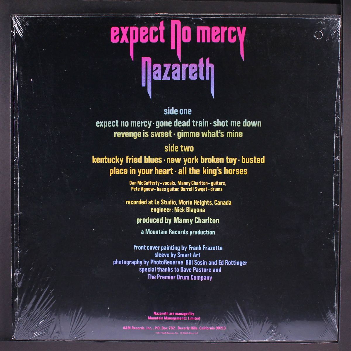 expect no mercy by NAZARETH