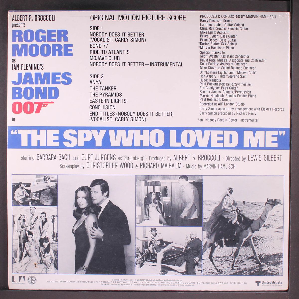 the spy who loved me by SOUNDTRACK