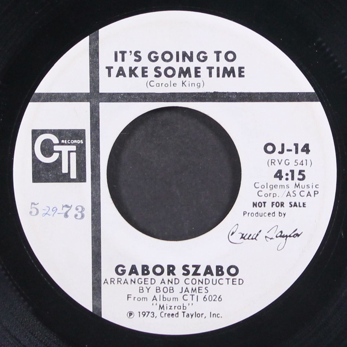 it's going to take some time / same by GABOR SZABO