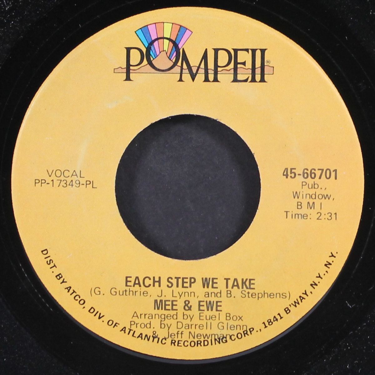 each step we take / together we're one by MEE & EWE