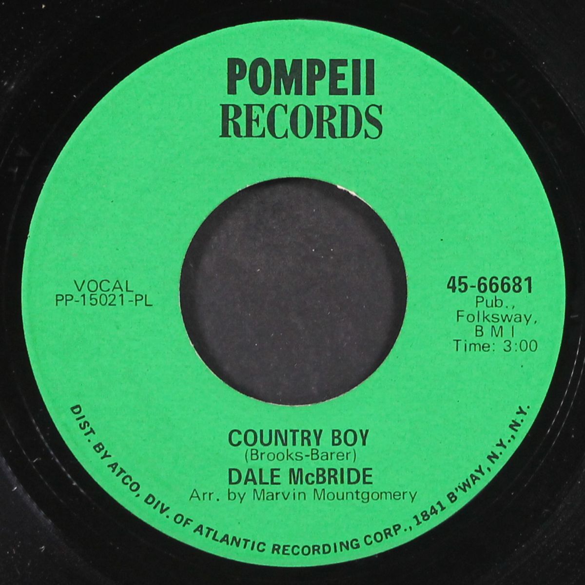 country boy / born to love you by DALE MCBRIDE