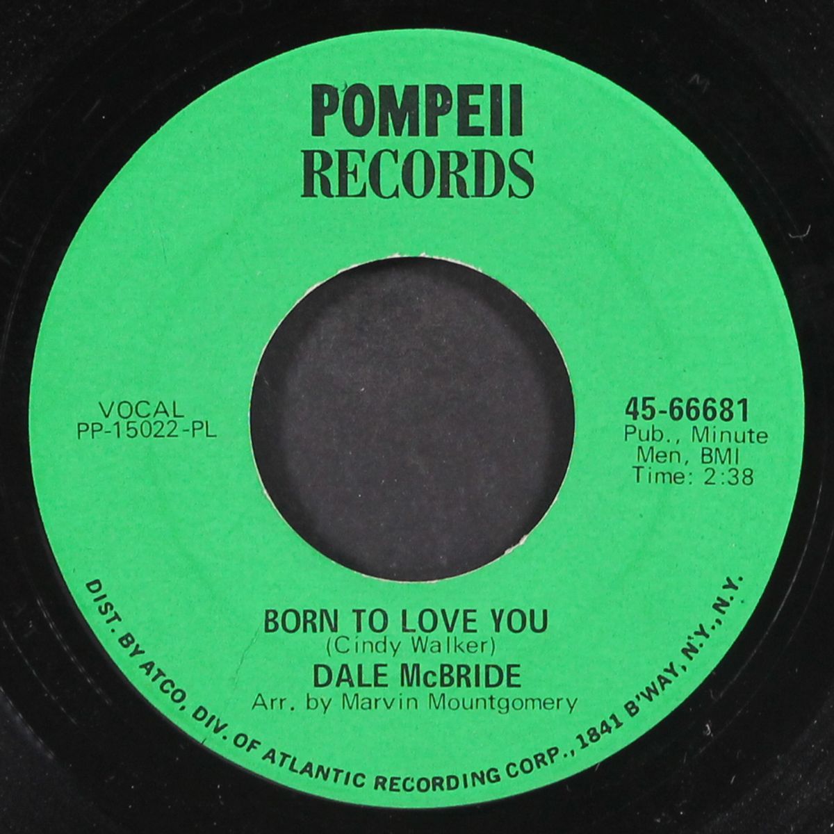 country boy / born to love you by DALE MCBRIDE