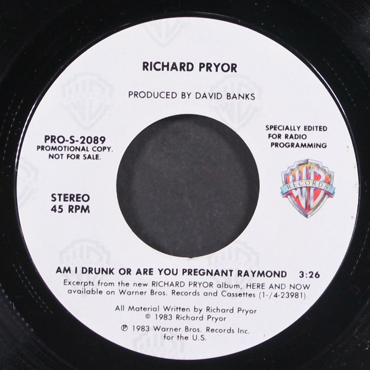 am i drunk or are you pregnant raymond / mono by RICHARD PRYOR