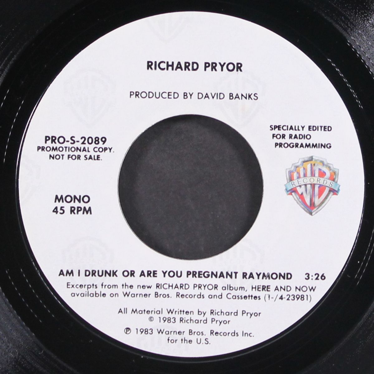 am i drunk or are you pregnant raymond / mono by RICHARD PRYOR