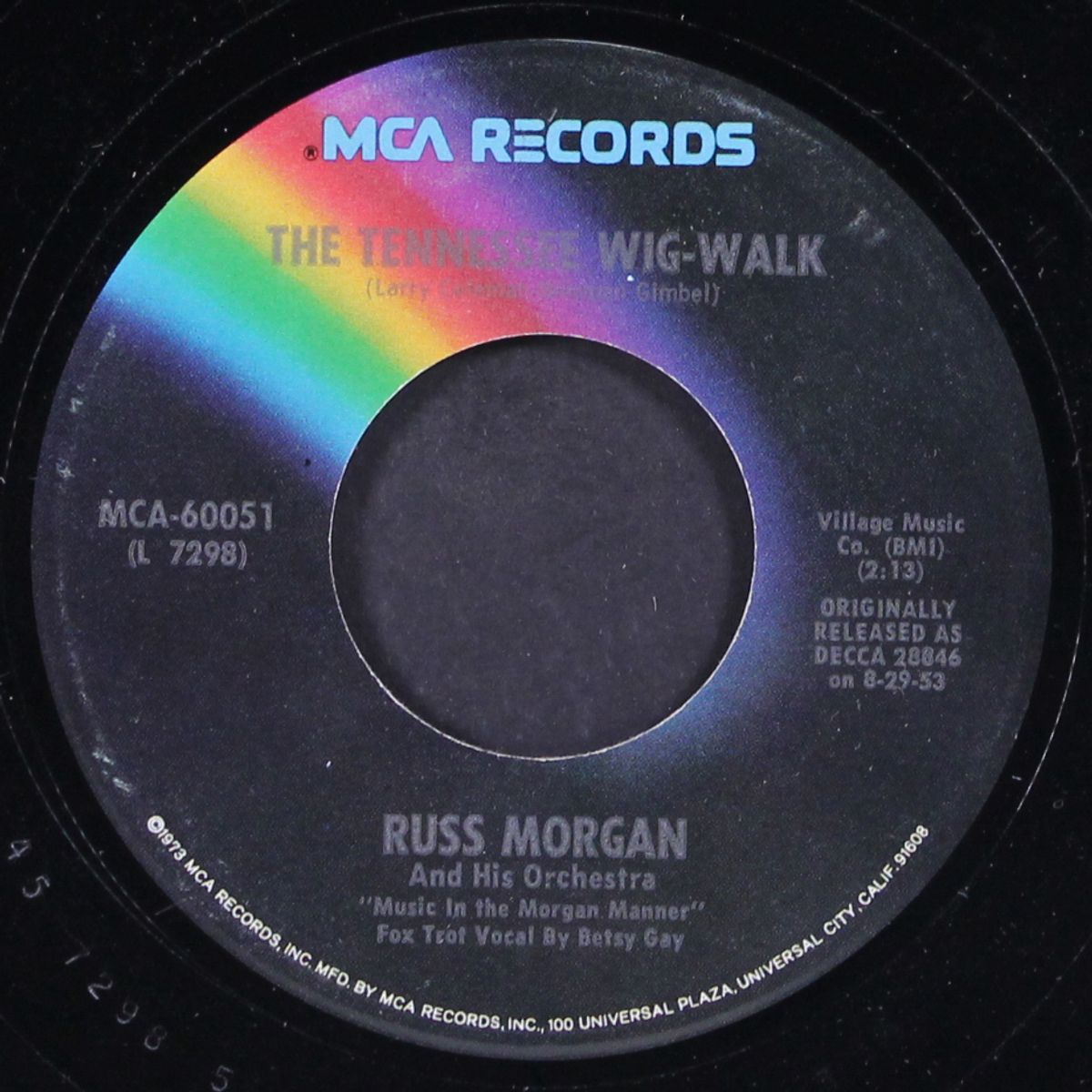 on the carousel / the tennessee wig-walk by RUSS MORGAN
