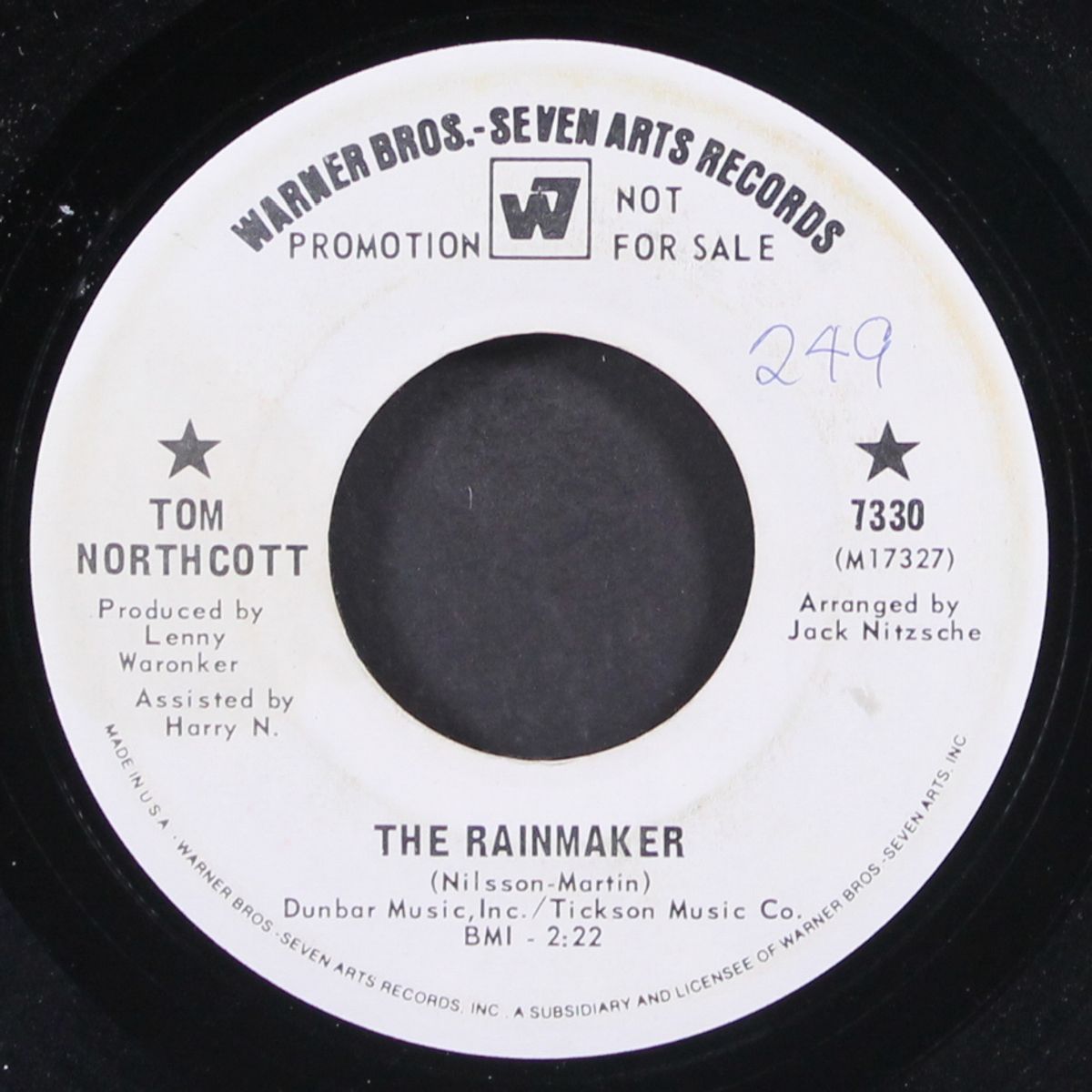 the rainmaker by TOM NORTHCOTT