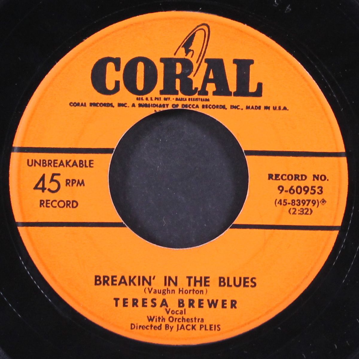 dancin' with someone / breakin' in the blues by TERESA BREWER