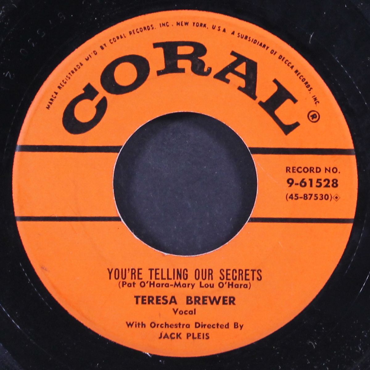 shoot it again / you're telling our secrets by TERESA BREWER