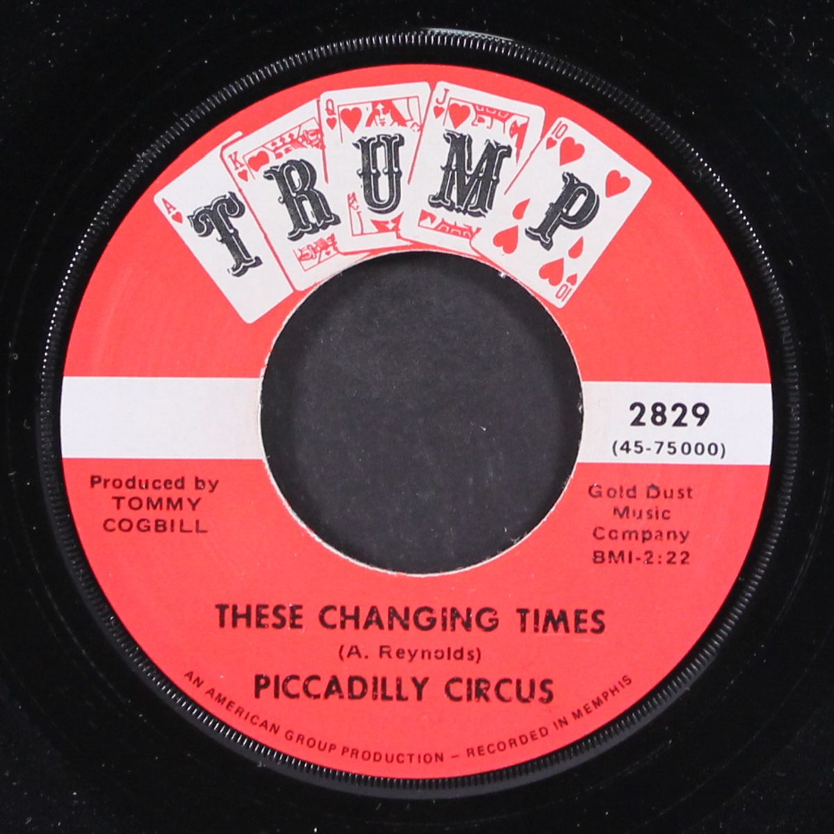 there will be no tomorrow / these changing times by PICCADILLY CIRCUS
