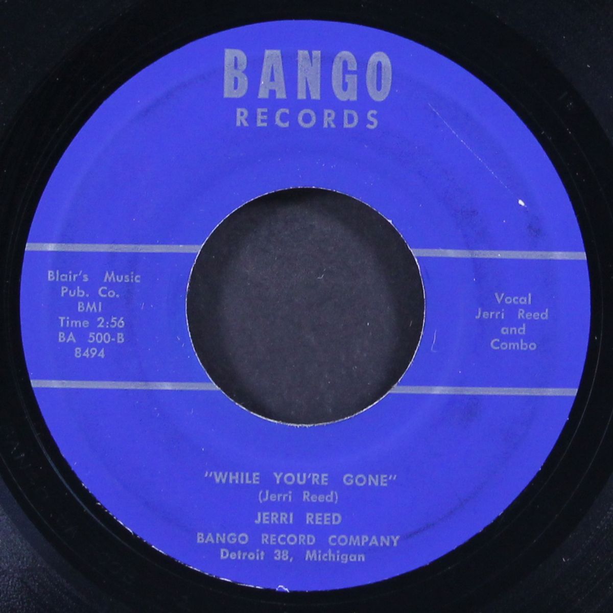 while you're gone / you're gonna get your self in trouble by JERRI REED
