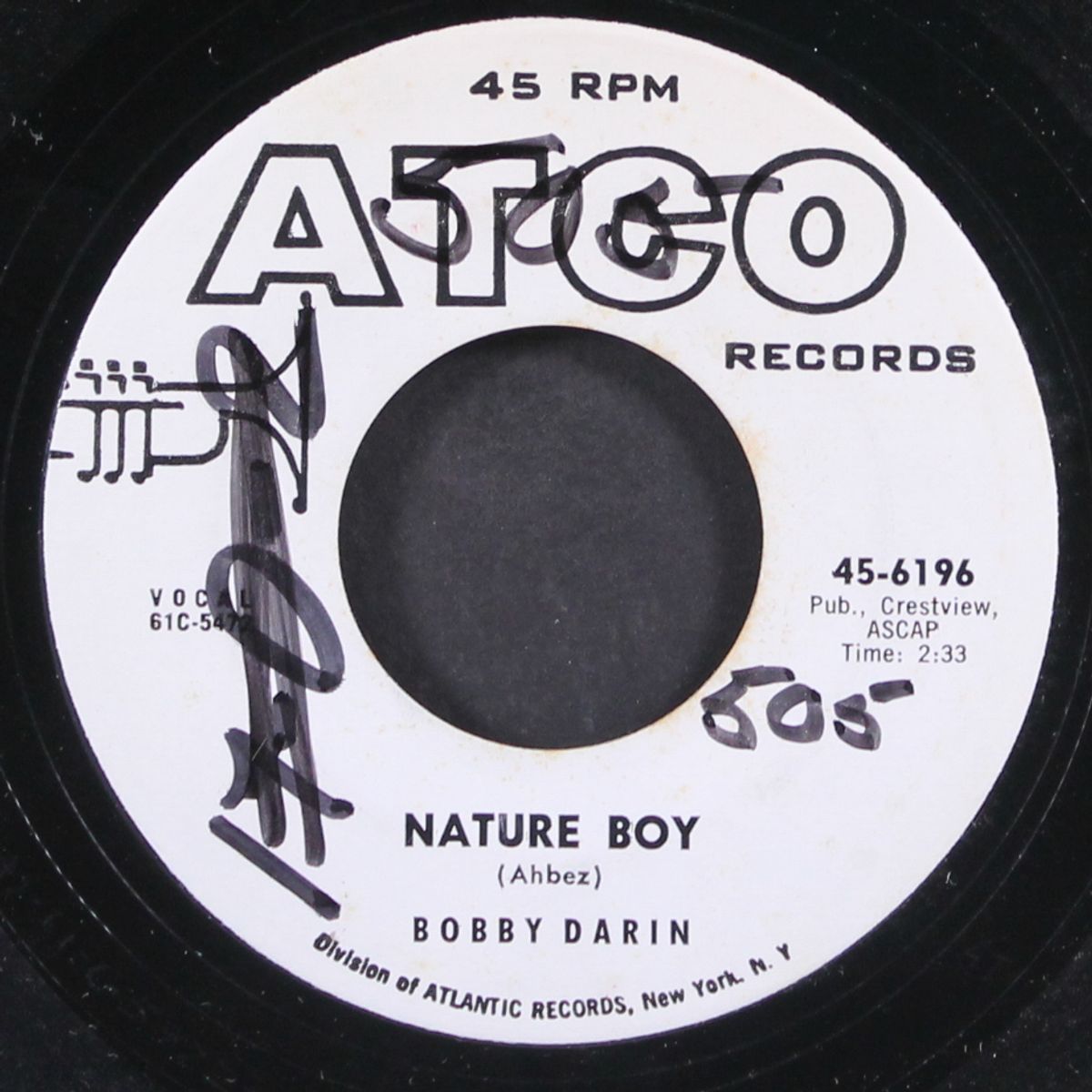 nature boy by BOBBY DARIN