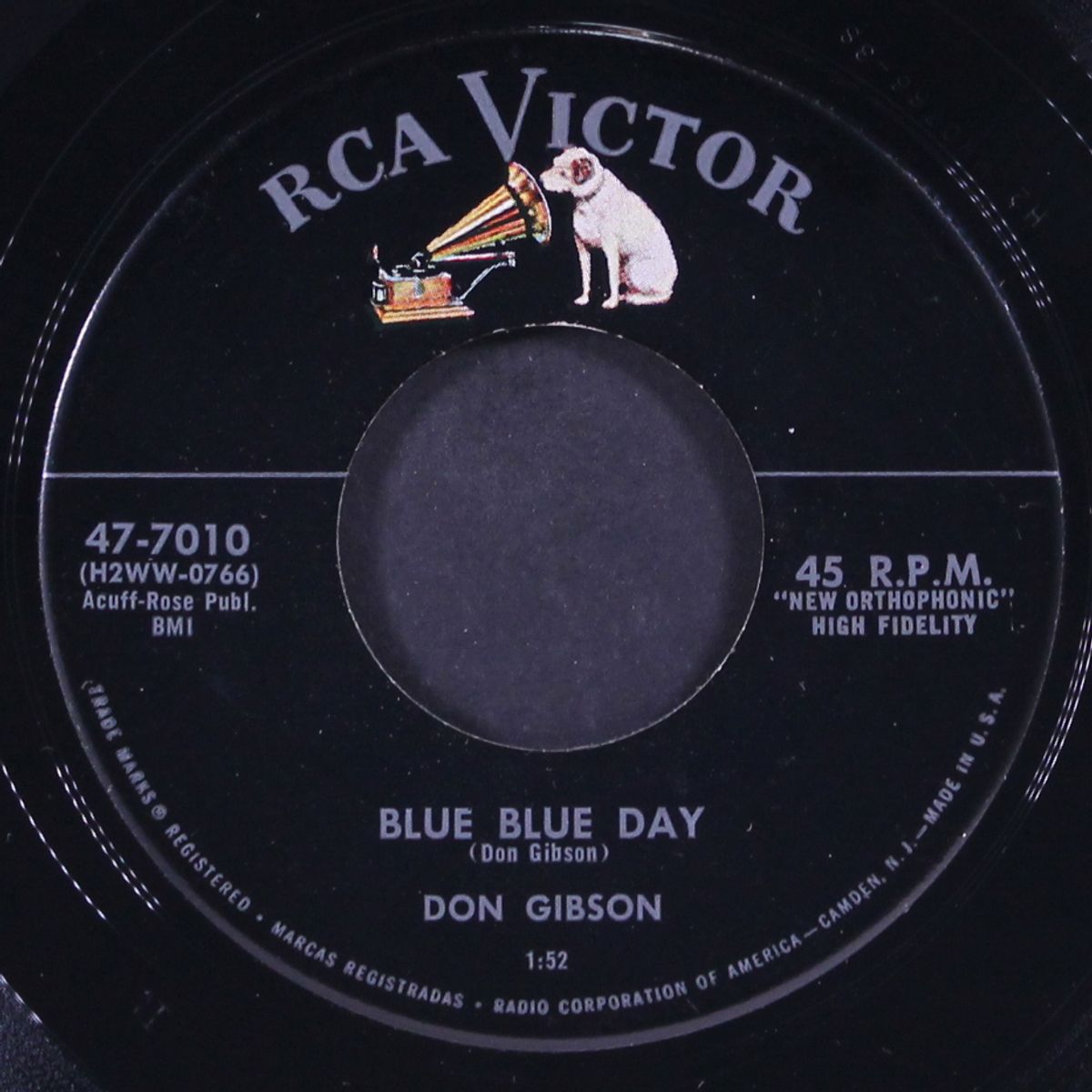 blue blue day by DON GIBSON