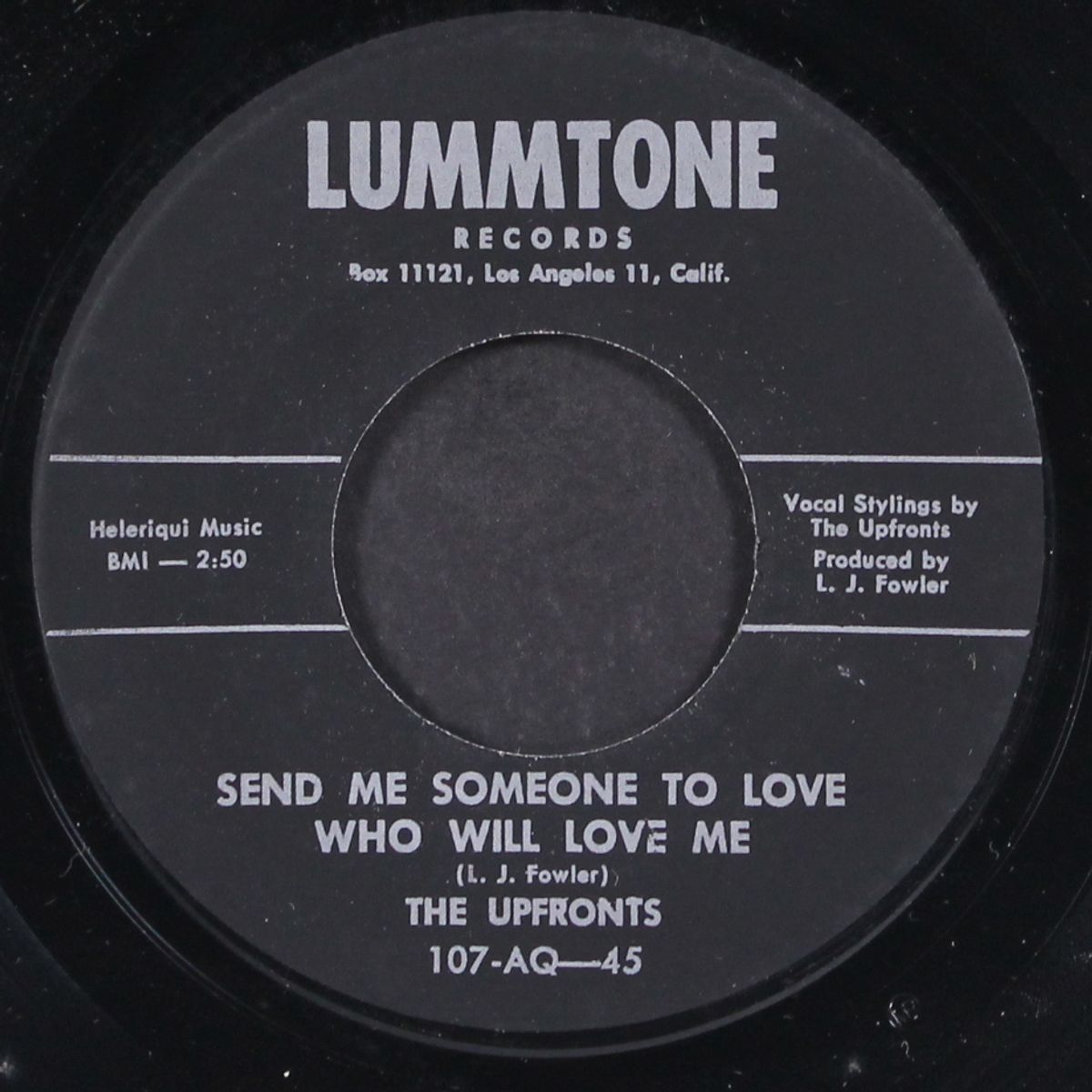 send me someone to love who will love me by UPFRONTS