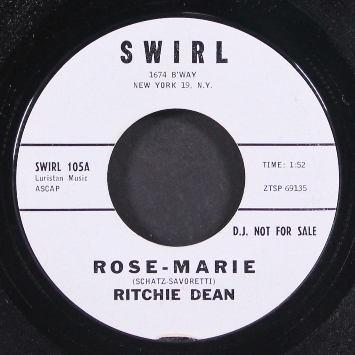 one girl / rose-marie by RITCHIE DEAN