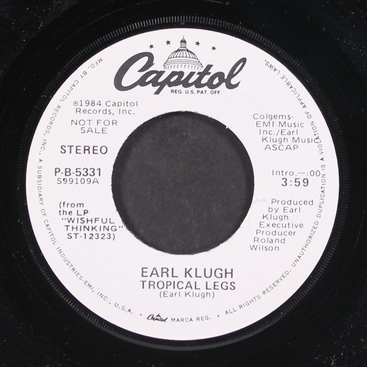 tropical legs / same by EARL KLUGH