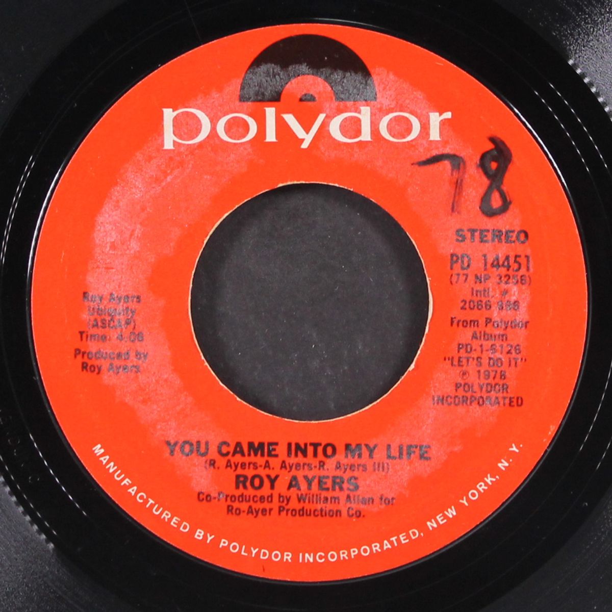 freaky deaky / you came into my life by ROY AYERS