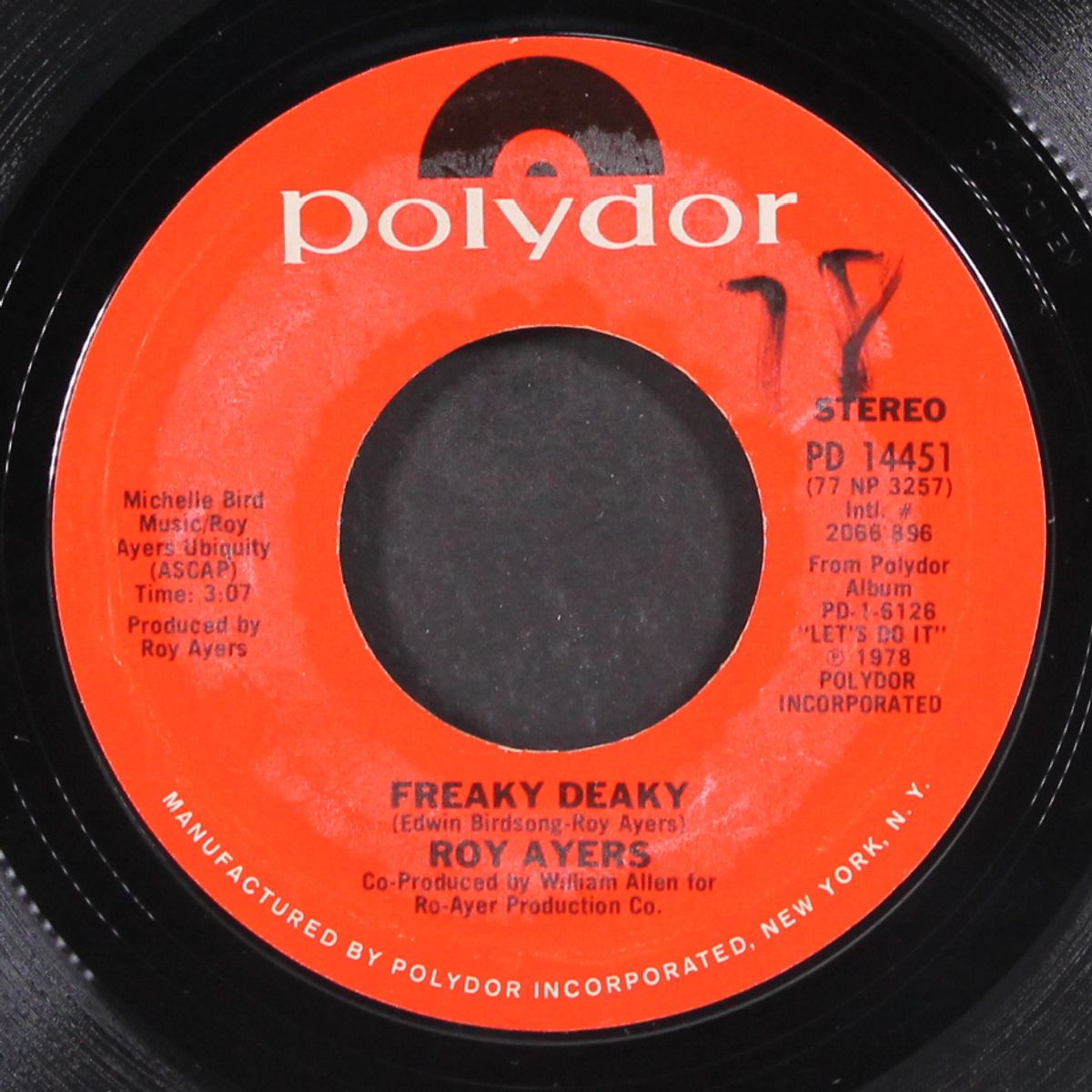 freaky deaky / you came into my life by ROY AYERS